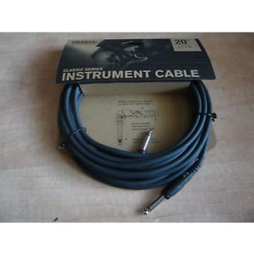 D&#039;Addario / Planet Waves PW-CGTRA-20 Classic Series Instrument Cable RA 20ft
