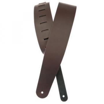 PLANET WAVES 25L01-DX  - 2.5&#034; CLASSIC LEATHER GUITAR STRAP, BROWN - NEW!