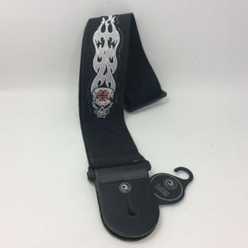 Planet Waves &#034;Gray Tribal Skull&#034; Guitar Strap 2.5 Inches Wide - 64P03