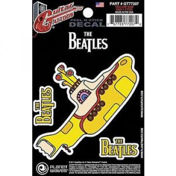 Planet Waves Beatles Guitar Tattoos, Yellow Submarine