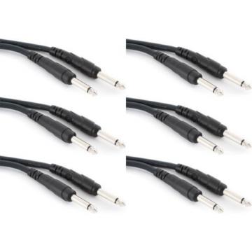 Planet Waves PW-CGTP-01 Classic Series Patch Cable - 1&#039;... (6-pack) Value Bundle