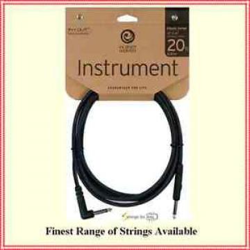 Planet Waves 20ft Classic Series 1/4&#034; Instrument Cable Right Angle / Straight