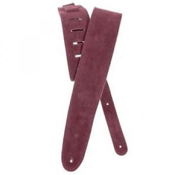 Planet Waves Suede Guitar Strap, Burgundy, 25SS03-DX