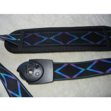 Planet Waves NYLON CLIPLOCK GUITAR STRAP 2 inch with Padded Shoulder