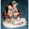 &#034;Eventide&#034; Goebel Hummel Figurine #99 TMK3 Boy &amp; Girl On Fence MOTHERS DAY GIFT! #1 small image