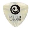 Planet Waves White Pearl Celluloid Wide Guitar Picks, 100 Pack, Light