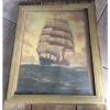 Vintage De Luxe Reproduction Of Eventide Artist Fischer, Boat #1 small image