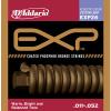D&#039;Addario EXP26 Coated Phosphor Bronze Acoustic Strings, Custom Light