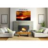 Stunning Poster Wall Art Decor Eventide Landscape Sunset 36x24 Inches
