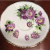 Salisbury Bone China Eventide Made in England Saucer 5.5&#034; Rnd Saucer Only