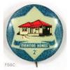Vintage Eventide Homes 2/- Pin Badge