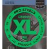2 Sets D&#039;Addario Pro Steels EPS220-5 Super Light Gauge 5 String Bass Strings