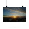 Stunning Poster Wall Art Decor Sunset Sky Landscape Eventide 36x24 Inches