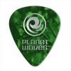 Planet Waves Guitar Picks  10 Pack Celluloid Green Pearl  Medium #1 small image
