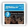 D&#039;Addario Acoustic Guitar Strings Gauge 12-53 (3 Full Sets) EJ16-3D