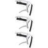 Planet Waves PW-CP-09S Silver NS Tri-Action Capo (3-pack) Value Bundle #1 small image