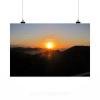 Stunning Poster Wall Art Decor Sunset Afternoon Eventide Sol Sky 36x24 Inches
