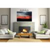 Stunning Poster Wall Art Decor Sunset Sky Eventide Clouds 36x24 Inches #3 small image