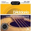 5 Sets D&#039;Addario EXP19 Coated Phosphor Bronze Light Top Medium Bottom 12-56 #1 small image