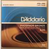 D&#039;Addario EJ16 Phosphor Bronze Light Gauge Acoustic Guitar Strings 12 - 53