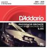 5 Sets D&#039;Addario EJ55 5 String Banjo Philosopher Bronze Medium 10-23 j55