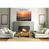 Stunning Poster Wall Art Decor Eventide Sol Mar Sunset Waves 36x24 Inches
