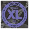 D&#039;Addario ECG24 Chrome Jazz Light Electric Guitar Strings 11 - 50 Chromes #1 small image