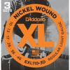 D&#039;addario EXL120-3D EXL125-3D EXL110-3D EXL140-3D &amp; EXL115-3D. 3 Sets of Strings #3 small image