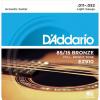 D&#039;Addario Acoustic Guitar Strings 85/15 American Bronze Light .011-.052 EZ910