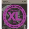 5 sets D&#039;Addario Half Rounds EHR320 Super Light Electric Guitar Strings #1 small image