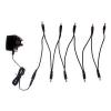 9V GUITAR EFFECTS PEDAL POWER SUPPLY ADAPTER &amp; 6 7 8 9 WAY DAISY CHAIN FULLTONE