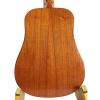 Butterfly Inlaid Solid Mahogany 6 Strings Handmade Travel Acoustic Guitar GT3266 #2 small image