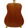 Flower Inlaid-Solidwood Mahogany 6 Strings Handmade Travel Acoustic Guitar 3257 #4 small image