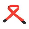 Levys M8POLY 2&#034; Polypropylene Adjustable Acoustic Electric Guitar Strap Red