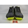 NEW Nike Zoom Vapor Flyknit BLACK VOLT GREEN ROGER FEDERER 885725-002 sz 10