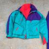 VTG Columbia Ski Jacket Retro 80s 90s Gaper Neon Purple Suit Men&#039;s Radial- XL #2 small image