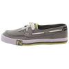 Nautica Men&#039;s Spinnaker Radial Grey Canvas Boat Loafers Shoes #2 small image