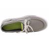 Nautica Men&#039;s Spinnaker Radial Grey Canvas Boat Loafers Shoes #6 small image