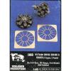 W-C&#039;2600 Radial Engine + Fronts, 1/48, Verlinden Productions, 1183 B-25 A-20 TBF #1 small image