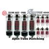 Tube Set - for Bugera 6262 with EL34 matched set  JJ Tesla valve vacuum tubes