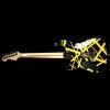 Used 2012 Charvel EVH Art Series Electric Guitar Black &amp; Yellow #3 small image