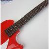 Supro Belmont Vibrato Americana Electric Guitar - Poppy Red