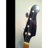 Airline vintage electric bass guitar Valco Supro Harmony Kay with case 60&#039;s USA