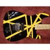 Van Halen Charvel Guitar- Hand Striped &amp; Played onstage By Edward Van Halen 2004