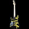 2008 Charvel EVH Art Series Guitar Black &amp; Yellow Eddie Van Halen Hand Painted #2 small image