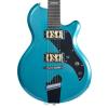 Supro Westbury 2020TM Electric Guitar Turquoise Metallic solid Dbl PU #1 small image