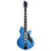 Supro Hampton 2030BM Electric Guitar Ocean Blue Metallic solid triple PU #2 small image