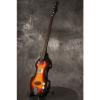 RARE 1965 SUPRO Violin shaped solid body BASS Sunburst LONG SCALE!!!