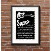 1965 Supro Model S-555 Fiberglass Guitar Promo Poster - Valco Guitars Chicago