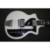 AIRLINE TWIN TONE DOUBLE CUT WHITE GUITAR #1 small image